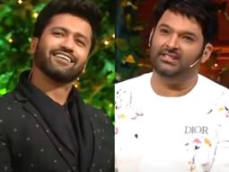 The Kapil Sharma Show: Vicky Kaushal reacts as Kapil Sharma shows news report of him sneaking out to meet Katrina Kaif