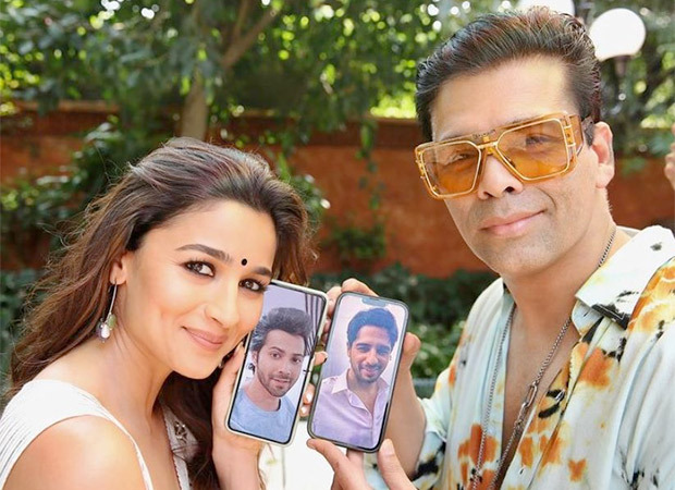 Nine years later Alia Bhatt, Sidharth Malhotra, Varun Dhawan, and Karan Johar engage in some 'Virtual Wala love'