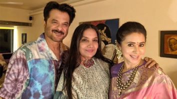 Shabana Azmi organizes a get-together with Anil Kapoor and Urmila Matondkar