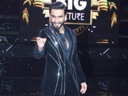 Ranveer puts Mehendi for Deepika on the occasion of Karvachauth on the sets of The Big Picture