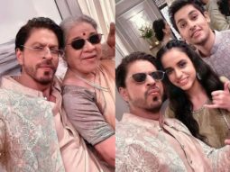 BTS: Shah Rukh Khan pouts as he poses with co-stars is these unseen pictures from latest Diwali ad
