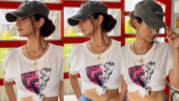 Anushka Sen is all about cropped t-shirt and shorts