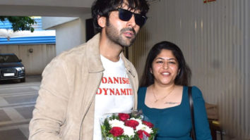 Kartik Aaryan reacts to a fan who tattooed his name and date of birth on her chest