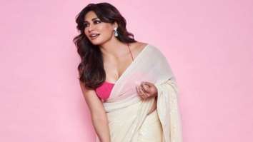 Chitrangda Singh looks stunning in a sequin drape