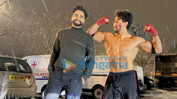 On The Sets From The Movie Ganapath - A Hero Is Born