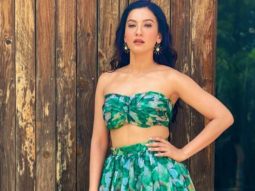 Gauahar Khan looks resplendent in a tropical printed set