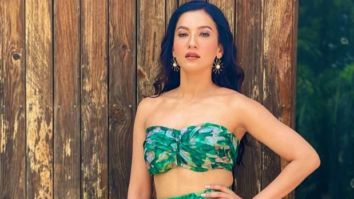Gauahar Khan looks resplendent in a tropical printed set