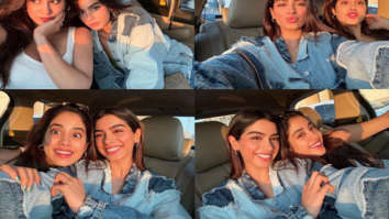 Janhvi Kapoor and Khushi Kapoor set sister goals in a series of car selfies; see photos