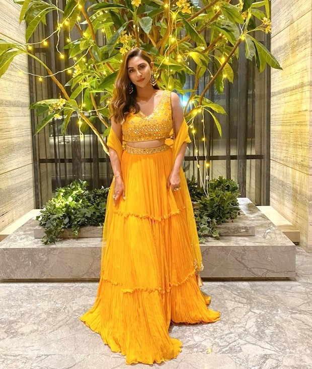 Krystel D'souza mesmerises in cheddar yellow lehenga worth Rs. 29,940