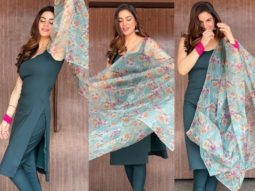 Kundali Bhagya’s Shraddha Arya looks stunning in green chudidaar