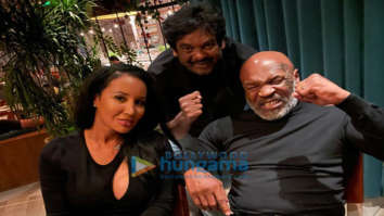 On the Sets of the movie Liger