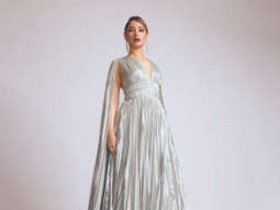 Metallic is the mood for Tamannaah Bhatia as she stuns in silver