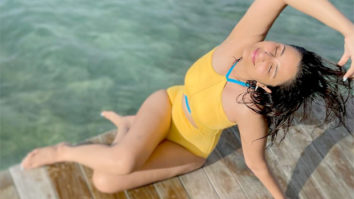 Parineeti Chopra raises temperatures with a yellow monokini in a throwback image from Maldives