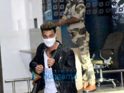 Photos: Aayush Sharma, Salman Khan, Mahima Makwana and Bhumi Pednekar spotted at Kalina airport