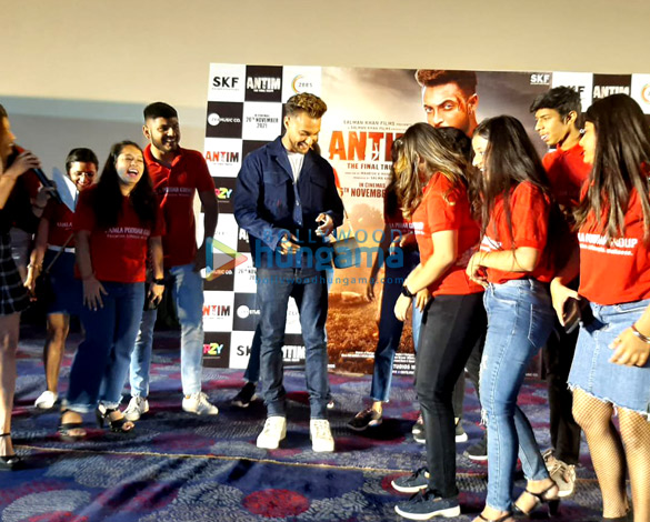 photos aayush sharma launches bhai ka birthday song from antim the final truth at raj mandir theatre in jaipur 5