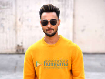 Photos: Aayush Sharma snapped promoting his film Antim