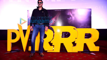 Photos: Ajay Devgn snapped at song launch of RRR at PVR Plaza in New Delhi