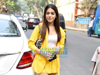 Photos: Alaya F spotted post her pilates session