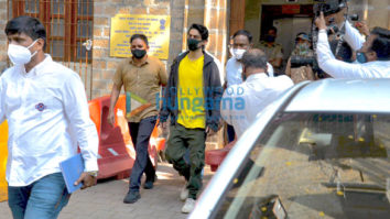 Photos: Aryan Khan and Arbaaz Merchant snapped at the NCB office