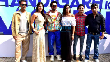 Photos: Ayushmann Khurrana, Vaani Kapoor and others snapped at the trailer launch of Chandigarh Kare Aashiqui