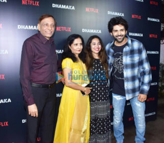 Photos: Celebs grace the special screening of Dhamaka