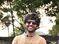 Photos: Kartik Aaryan and Mrunal Thakur snapped promoting their film Dhamaka