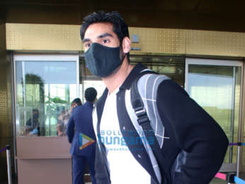 Photos: Kriti Sanon, Mrunal Thakur, Ahan Shetty and Adnan Sami snapped at the airport