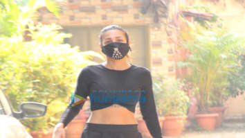 Photos: Malaika Arora spotted at Diva Yoga in Bandra