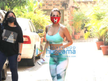Photos: Malaika Arora Khan spotted at Diva Yoga in Bandra