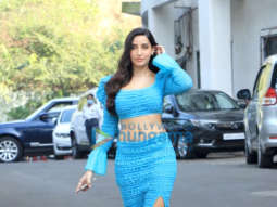 Photos: Nora Fatehi, Malaika Arora and Maniesh Paul snapped at Filmcity