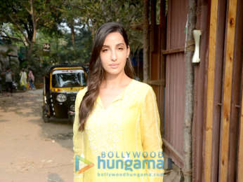 Photos: Nora Fatehi snapped in Andheri