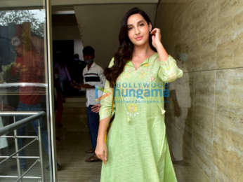 Photos: Nora Fatehi snapped in Andheri
