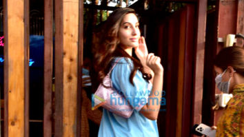 Photos: Nora Fatehi snapped in Versova