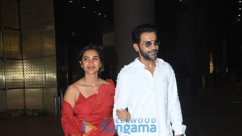 Photos: Rajkummar Rao and Patralekha return to Mumbai after marriage