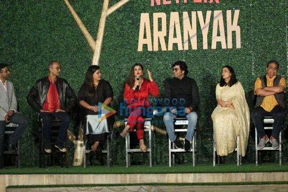 photos raveena tandon rohan sippy ashutosh rana and others in lonavala for the trailer launch of aranyak 2