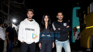 Photos: Salman Khan, Aayush Sharma, Mahima Makwana and others snapped on the sets of The Kapil Sharma Show