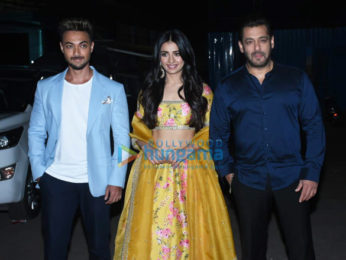 Photos: Salman Khan, Aayush Sharma and Mahima Makwana promote Antim on The Big Picture