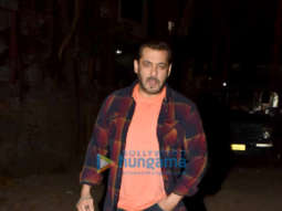 Photos: Salman Khan snapped during Antim – The Final Truth promotions at Mehboob Studio in Bandra