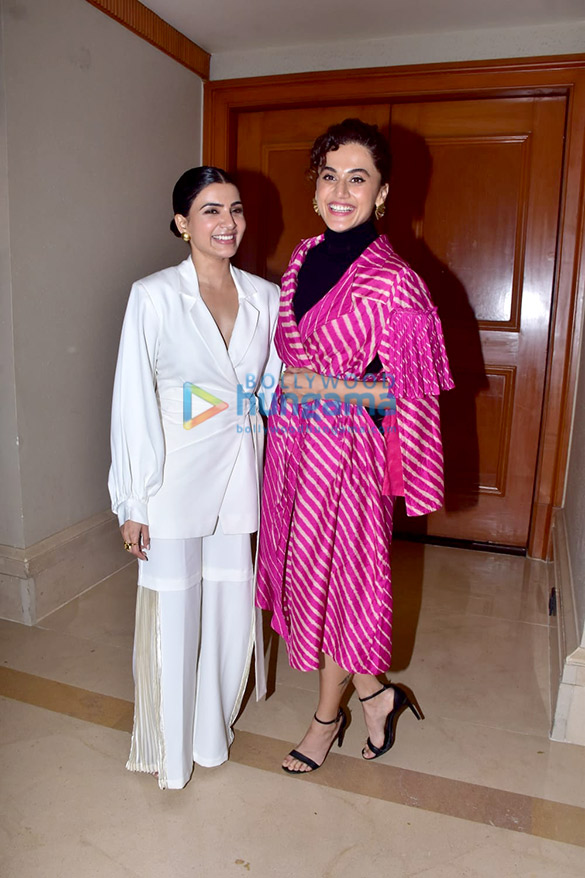 Photos: Samantha Prabhu, Taapsee Pannu, Vicky Kaushal, and others snapped post Anupama Chopra’s round table interview