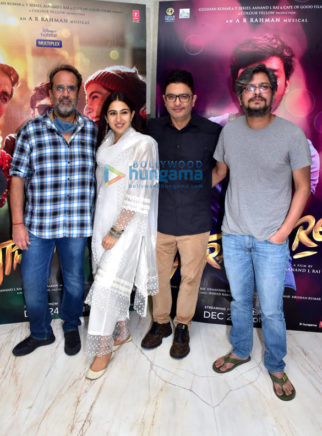Photos: Sara Ali Khan, Aanand. L. Rai and others at the trailer launch of Atrangi Re