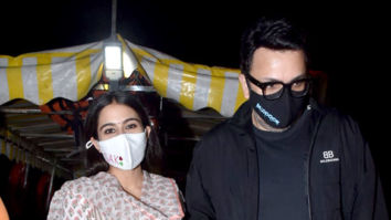 Photos: Sara Ali Khan and Dinesh Vijan snapped at Versova Jetty