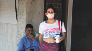 Photos: Sara Ali Khan spotted at her Pilates class