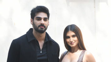 Photos: Tara Sutaria and Ahan Shetty spotted at Mehboob Studio