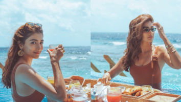 Pooja Hegde enjoys floating breakfast in Maldives in brown swimsuit, see stunning photos 
