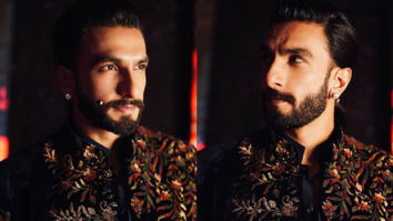 Ranveer Singh is enjoying the sherwani season as he dons a desi look for the festival days