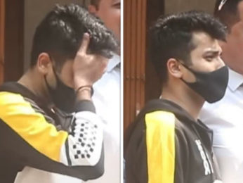 Aryan Khan’s friend Arbaaz Merchant poses for paparazzi after marking his attendance in the NCB office Aryan Khan’s friend Arbaaz Merchant poses for paparazzi after marking his attendance in the NCB office
