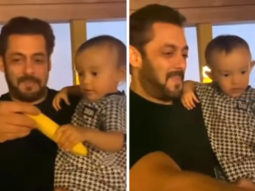Salman Khan’s niece Ayat gets excited, cheers delightfully as they feed the monkey together