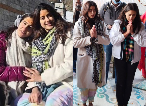 Sara Ali Khan and Janhvi Kapoor visit Kedarnath temple together; see pictures Sara Ali Khan and Janhvi Kapoor visit Kedarnath temple together; see pictures