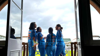 On the sets of the movie Shabaash Mithu