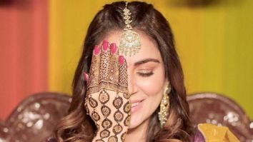 Shraddha Arya looks stunning at her Mehendi Ceremony, flaunts Engagement Ring. See photos